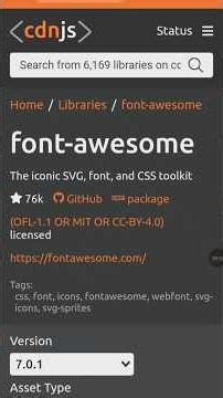 font Awesome icon Cdn link#shorts #font #awesome#fontawesome #icon#cdn #coding #tending