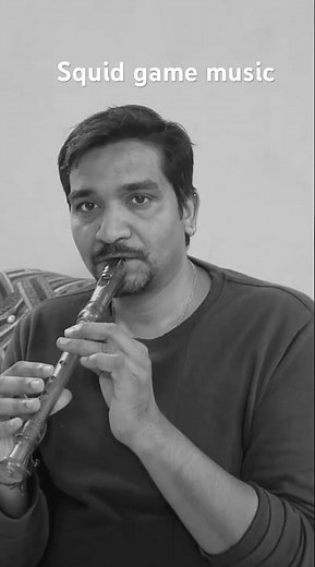 Squid game music on recorder