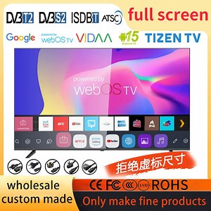 [Hot Item] 2025 Venda Quente Xxx Vídeo TV LED 43 55 65 75 Polegadas Smart TV Android FHD 4K TV LCD OLED Personalizada à Venda