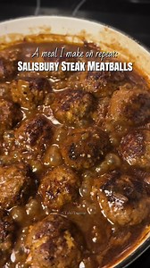 Salisbury Steak Meatballs — 30-Minute Sunday Dinner