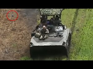5 Times Russian Soldier Regret Being On Top BMP