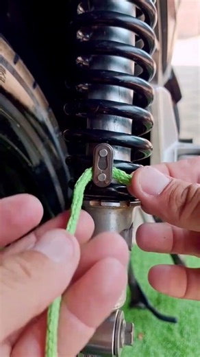 Rod & Knot Would Chain Lock Trick + High Jumper Setup with Rope Rods | Bike Shock Upgrade! 🏍️⚙️