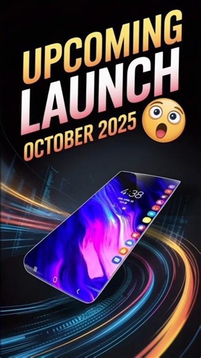 Top Upcoming Smartphones📱 | October 2025 Launch🔥 #upcomingmobile #UpcomingPhones2025 #shorts