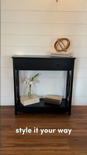 What is a console table?