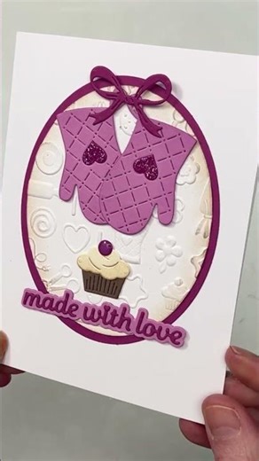 Baking up Cards with die cuts | Spellbinders Make it & Bake it collection