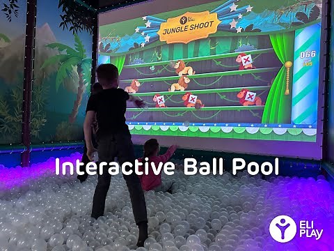 Interactive Ball Pool for indoor playgrounds and FEC | ELI Play