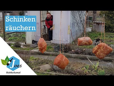 Schinken selbst pökeln und räuchern