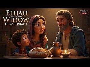 She Had One Last Meal… Then This Miracle | Elijah and the Widow of Zarephath Animated Bible Story