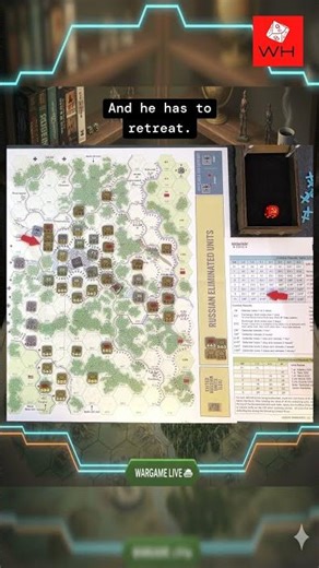 It all came down to a single die roll... #history #solitaire #wargaming