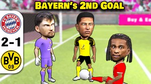 741K views · 21K reactions | Bayern 2-1 Dortmund | Olise's Goal | Parody ______________________________________________ #BayernMunich #dortmund #bundisliga #bayern #DerKlassiker #fussball #miasanmia #goal | MAD KOMODO | Facebook
