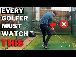 NEVER CLEAR YOUR HIPS LIKE THIS (90% of golfers make this swing destroying mistake)