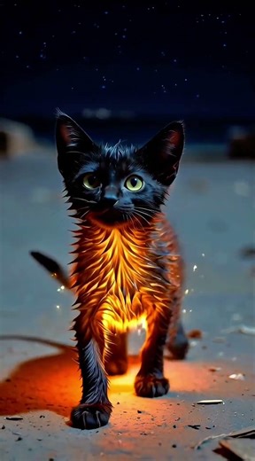 Soy Spock: el gato negro que pasó de la calle a la luz 🐈‍⬛✨ #cat #shorts