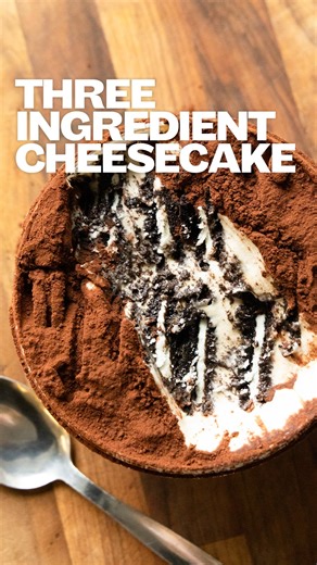 ⏳ Short on time? BOSH! fresh and frozen meals are available in Tesco now. 📘 Want more recipes? Pre-order our new cookbook More Plants (link in bio). 👨🏻‍🍳 Enjoyed this? Follow @bosh.tv 🤍 3 INGREDIENT OREO ‘CHEESECAKE’ 🌱 If you haven’t already tried the viral 3 ingredient ‘cheesecake,’ here’s your sign. All you need is coconut yoghurt, espresso and Oreos and suddenly you’ve got a healthier sweet treat. Send this to someone who needs to try this x Ingredients 400g plant-based Greek-style yogh