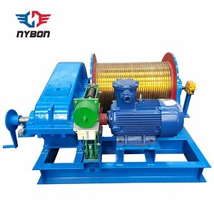 [Hot Item] Jm Electric Motor Cable Pulling Winch 5 Ton 10 Ton 220V