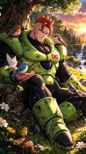 Gohan Goes Super Saiyan Against Android 16 #dragonballz #shorts #anime