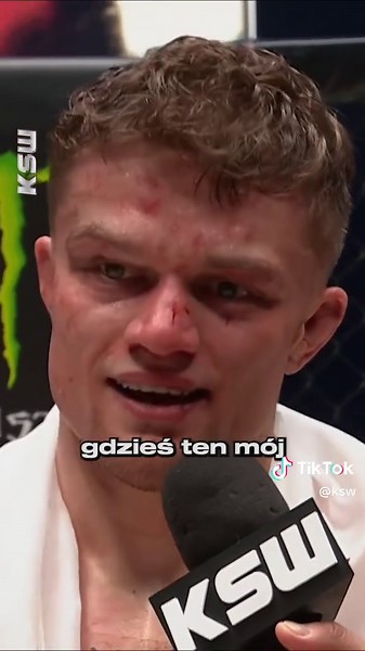 Mistrzowskie przemówienie po wygranej Patryka Kaczmarczyka w starciu z Adamem Soldaevem #ksw