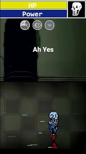 The Backwards Slash | Bonetale Disbelief Papyrus #shorts #undertale