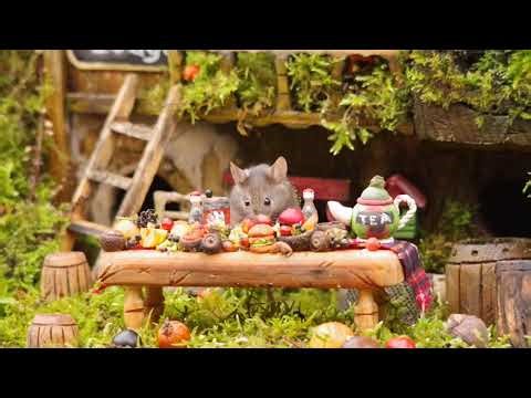 George the Mouse and the sunday dinner table