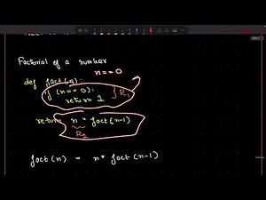 103 - Time Complexity - Factorial Recursion