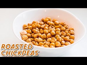 ROASTED CHICKPEAS - How To Make Roasted Chickpeas In Oven