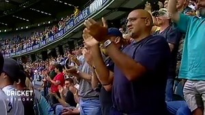 The last time Australia wore gold helmets in an ODI - this happened! Mark Waugh's glorious 173 against the West Indies in 2001 was an Australian record at the time. | cricket.com.au