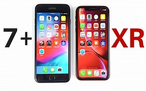 iPhone 7 Plus vs iPhone XR 速度对比测试