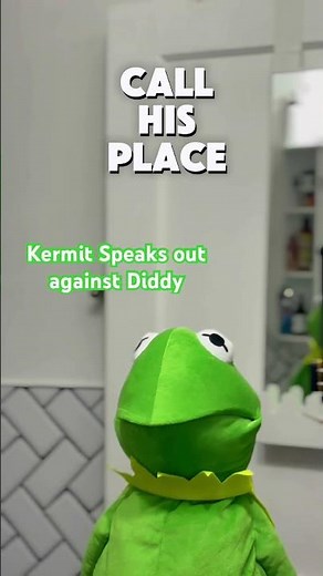 Kermit Drains the Diddy Swamp #kermit #voiceover #roast #muppets #funny #actor follow