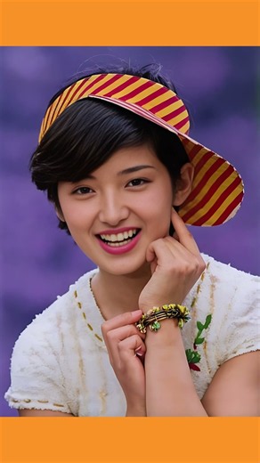 Vol.131 山口百惠, AI強化ありとなし #Momoe Yamaguchi