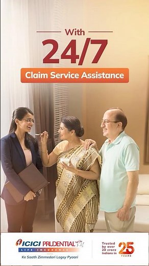 24*7 claim service assistance by ICICI Prudential Life Insurance | iProtect Smart Plus