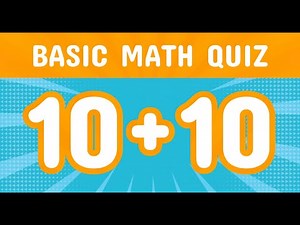 🧠 50 Fun Math Questions! | Addition & Subtraction Quiz (+/-) for Ages 4–10