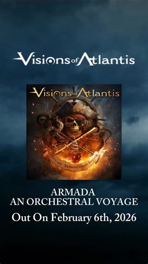 Visions Of Atlantis on Instagram: "It is with great pleasure that we announce the release of Armada – An Orchestral Voyage, coming February 6th. Many of you longed for an orchestral version of Armada — so we sailed further than ever to bring you the ultimate listening experience. This is an INSTRUMENTAL record where every lead part is performed by real flutes, whistles, violins, and even the ancient duduk. With the extraordinary performances of Sandro Friedrich and @fabio_lethien (Elvenking), th