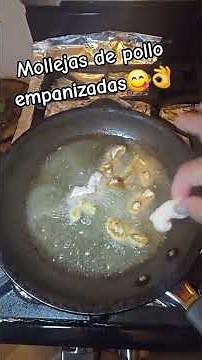 ¡Mollejas de pollo empanizadas, crujientes y deliciosas! 😋 #cocina #suscribete #recetas