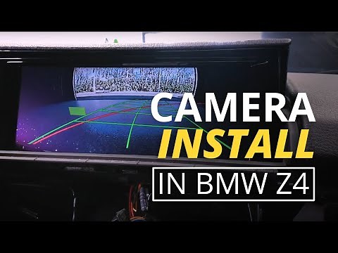 How to Install a Backup Camera In a BMW Z4 E89 (BimmerTech MMI Rear View Camera)