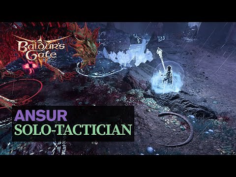 Baldur’s Gate 3 – Ansur Boss Fight Solo (Tactician Difficulty)