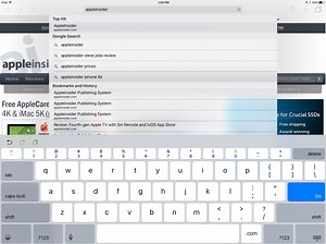A larger screen gives Apple's iPad Pro a more fully-featured virtual keyboard | AppleInsider