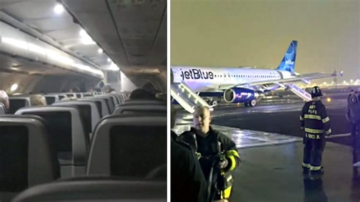 'We got smoke in the back': Inside a JetBlue flight after apparent engine failure