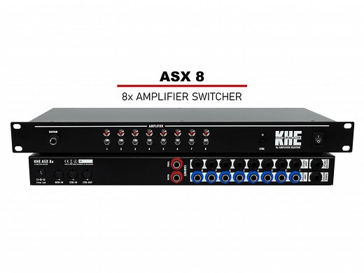 ASX 8 - Amplifier Switcher — KHE Audio | Amp Cab Switchers