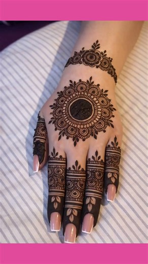 ✨ “Elegant Mehndi Designs | Baarish Mein Tum 🎶” #fashion #shorts