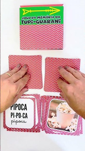 Jogo da Memória do Tupi
