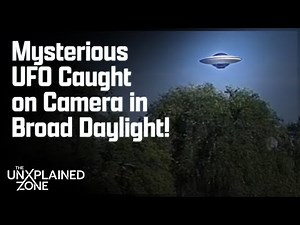 UFO CAUGHT ON CAMERA!! | The Secret of Skinwalker Ranch | The UnXplained Zone