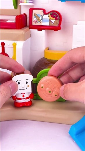 バンダイ 音声付きハウス チャイムがピンポン♪アンパンマンはじめてハウス 知育!#asmr #toys #anpanman #shorts