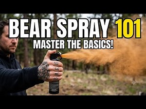 How to Use Bear Spray Properly (92% Effective) & Field Facts. #BearSafety #BearSpray #bushcraft
