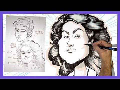 Caricature Theory Basics: How to Exaggerate