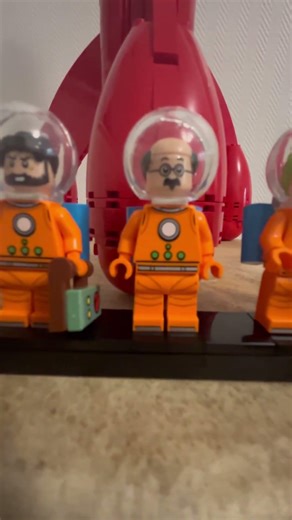 LEGO Ideas La fusée de Tintin 21367 / Moon rocket 🚀 #legofigures #figurines