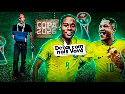 Copa do Mundo mas com a SELEÇÃO de 2026
