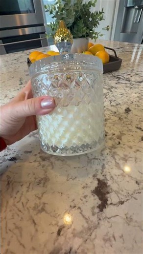 Luxury Scented Candle Gift, Ghost Orchid Rare Flower Fragrance Soy Candle in Glass