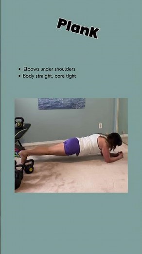 How to Do a Plank | Beginner Core Exercise for Strength and Stability