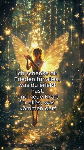 Ich schenke dir Frieden für alles, was du erlebt hast