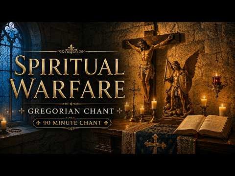 Gregorian Chant for Protection During Spiritual Warfare | Put on the Armor of God