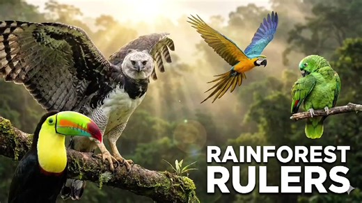 🦜🐦 AI Magic: Macaws, Toucans & Parrots Soaring the Amazon 🌞🌴